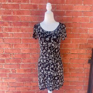 90s floral dress